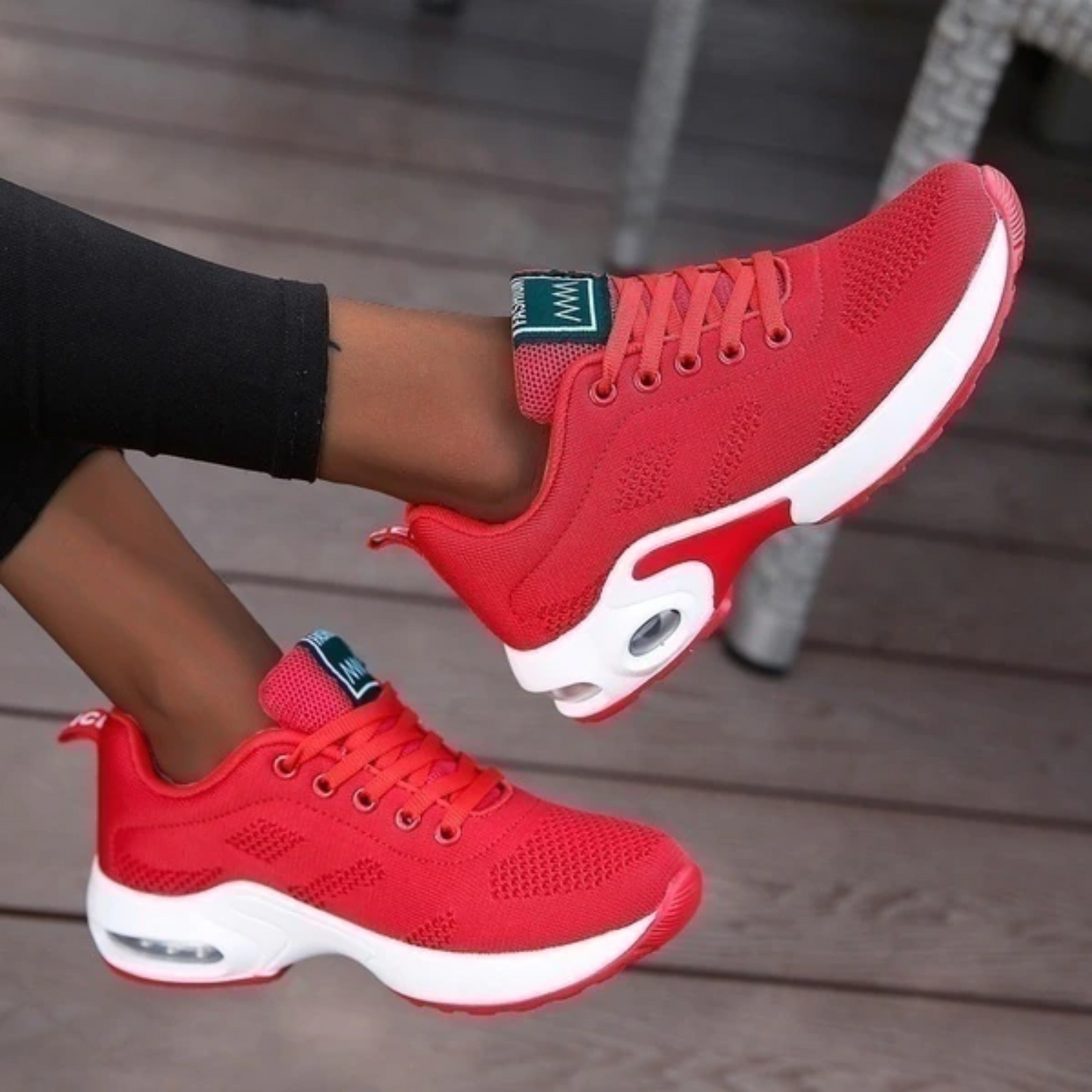 Damen Sneakers Leicht Atmungsaktiv Freizeit Sport