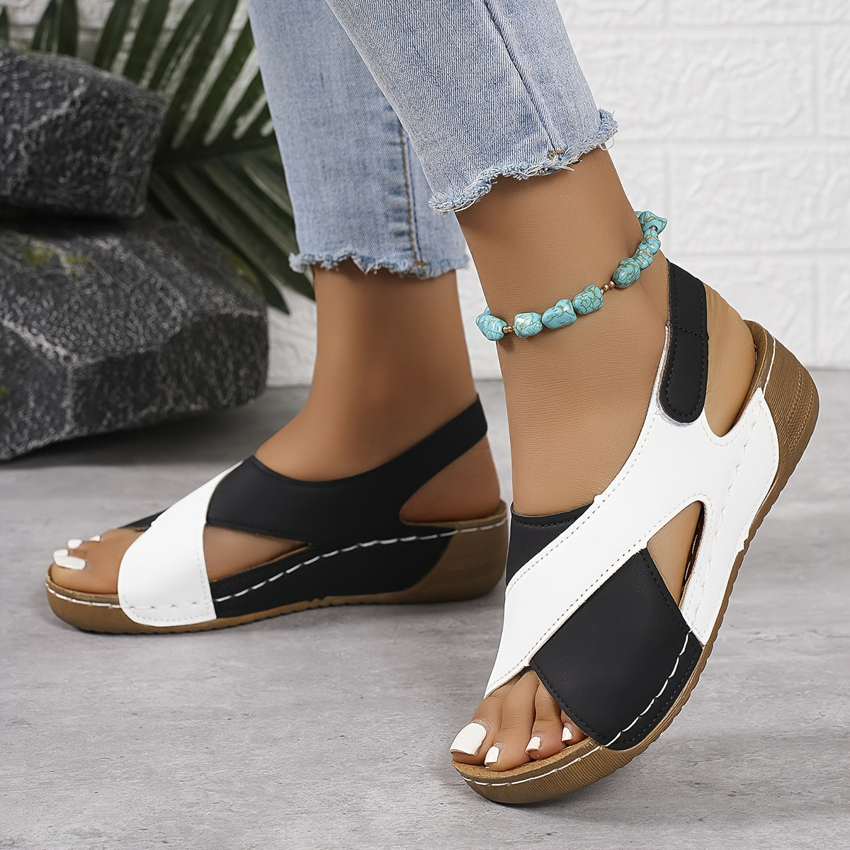 Lina I Damen Sandalen Komfort Freizeit Sommer