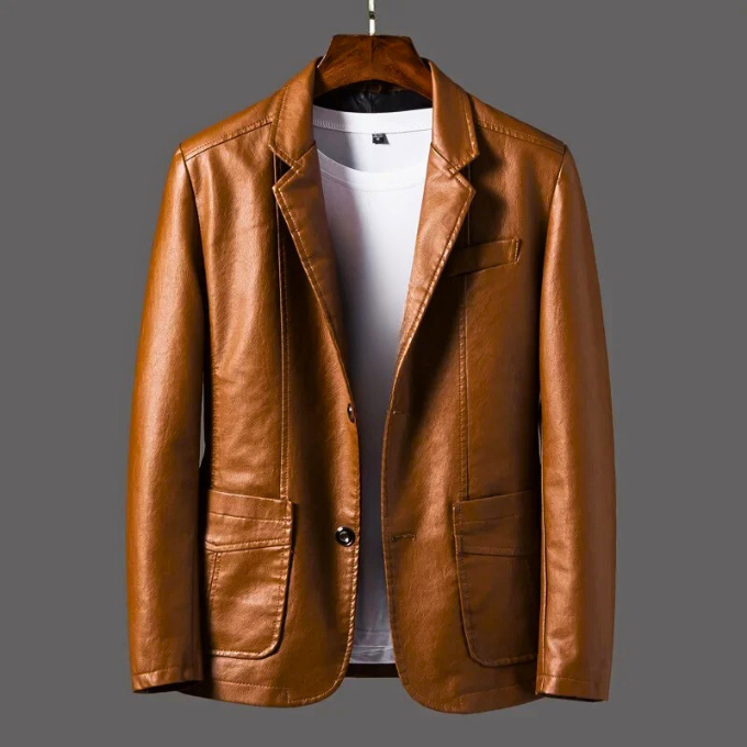 Damen Jacke Slim Fit mit Knopfverschluss und Reverskragen
