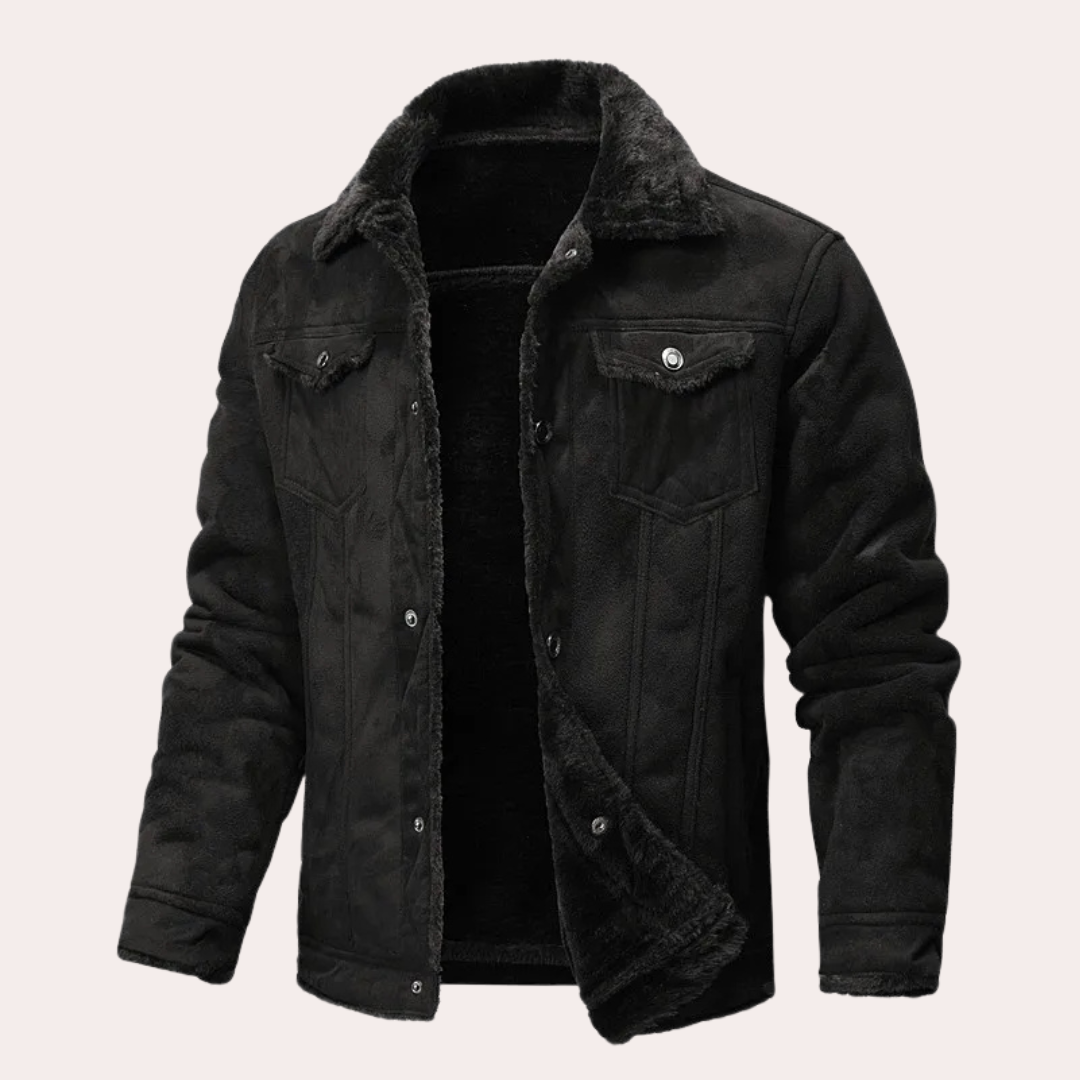 Damen Lammfelljacke Regular Fit Freizeit Winter