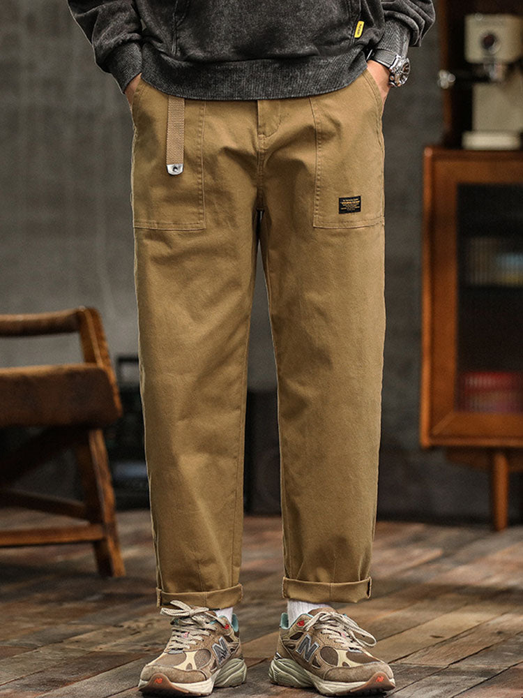Herren Utility-Hose im Vintage-Stil