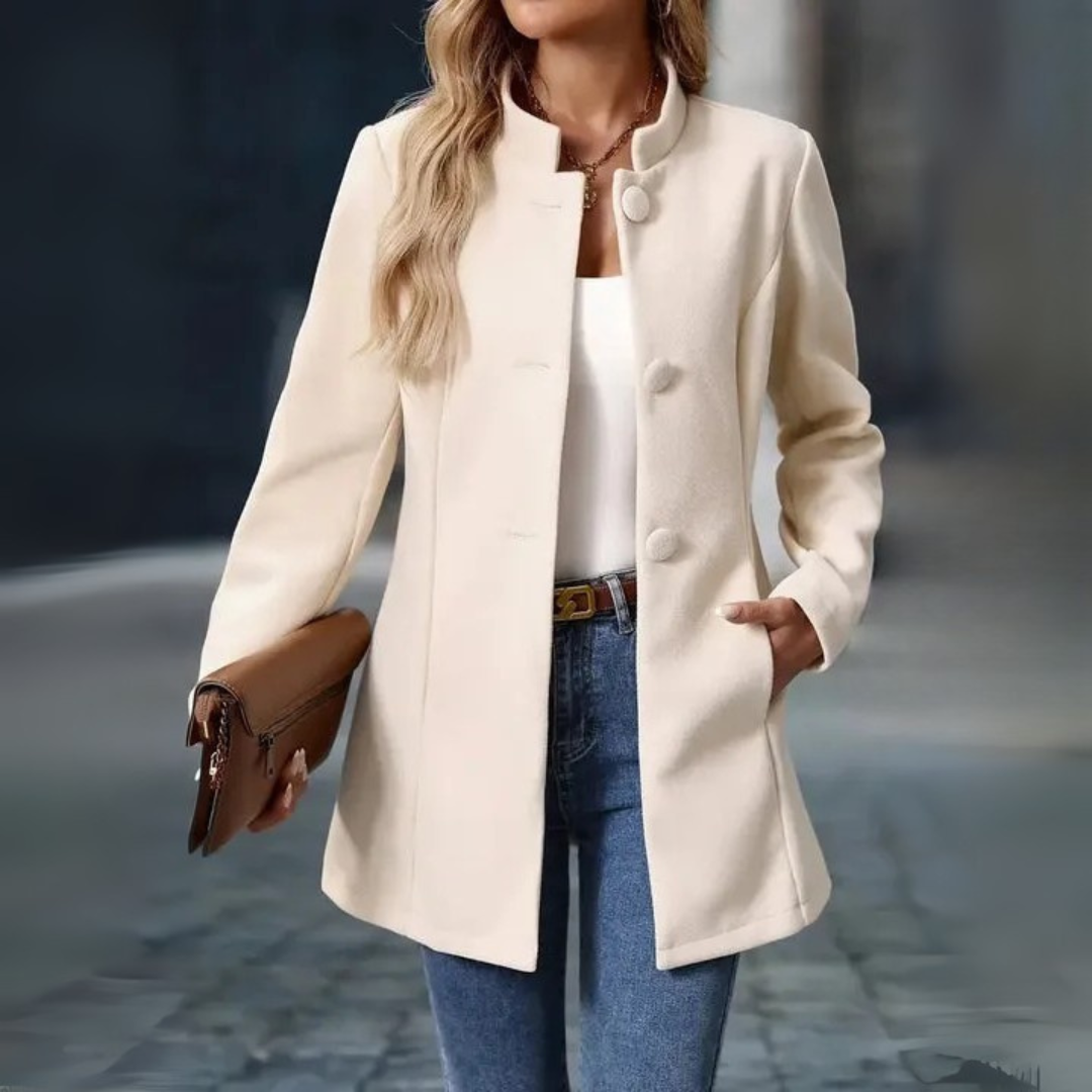 Damenjacke Slim Fit Freizeit Eleganter Schnitt