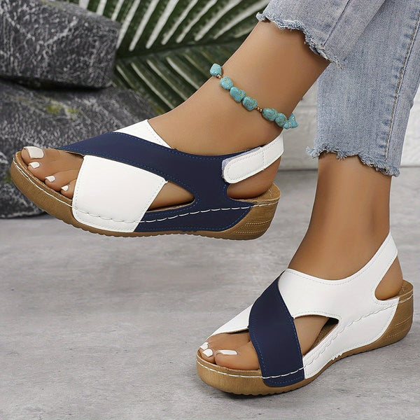 Lina I Damen Sandalen Komfort Freizeit Sommer