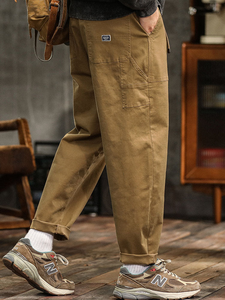 Herren Utility-Hose im Vintage-Stil