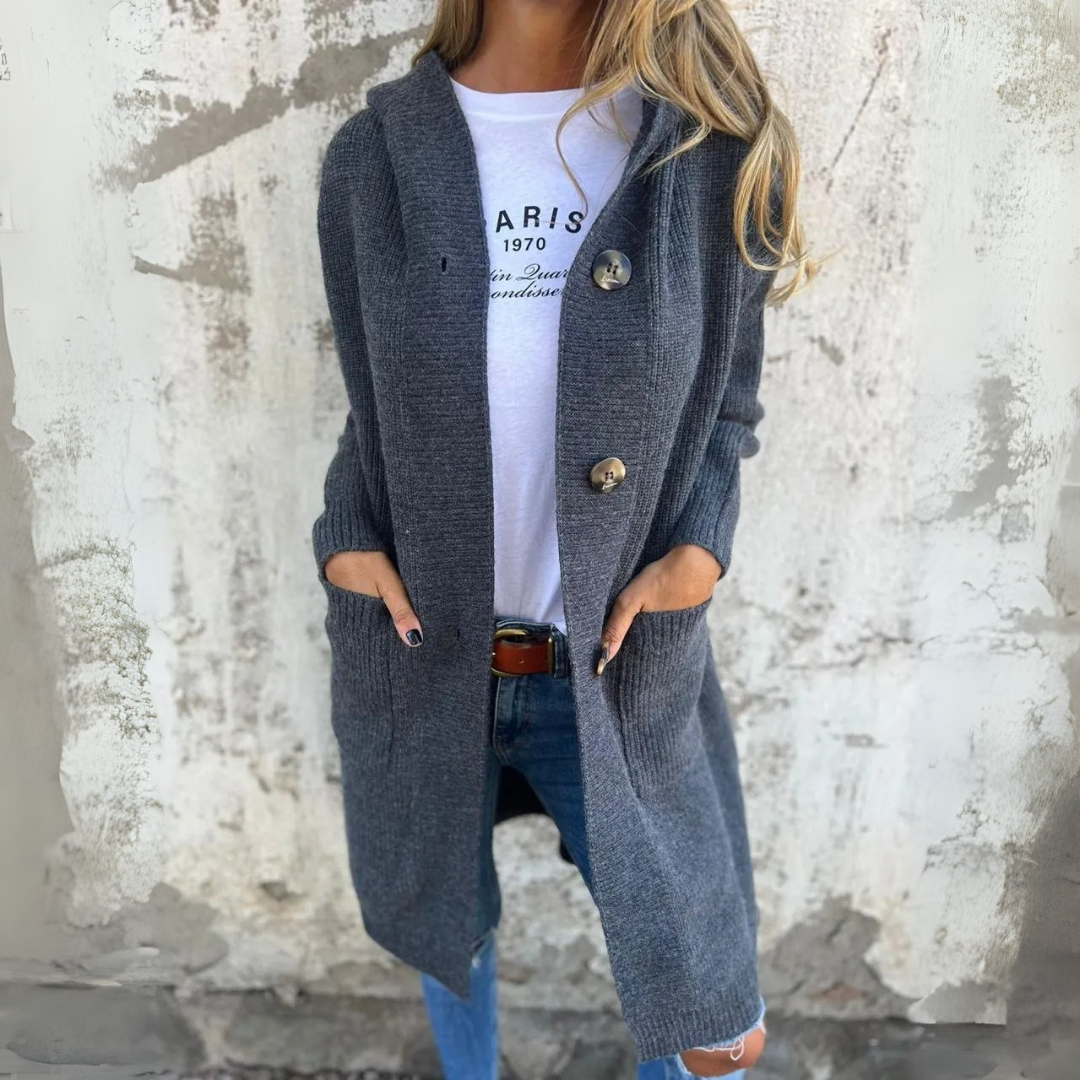 Damen Strickcardigan Regular Fit Freizeit Elegant