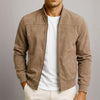 Wildlederjacke Herren Slim Fit Casual Modern