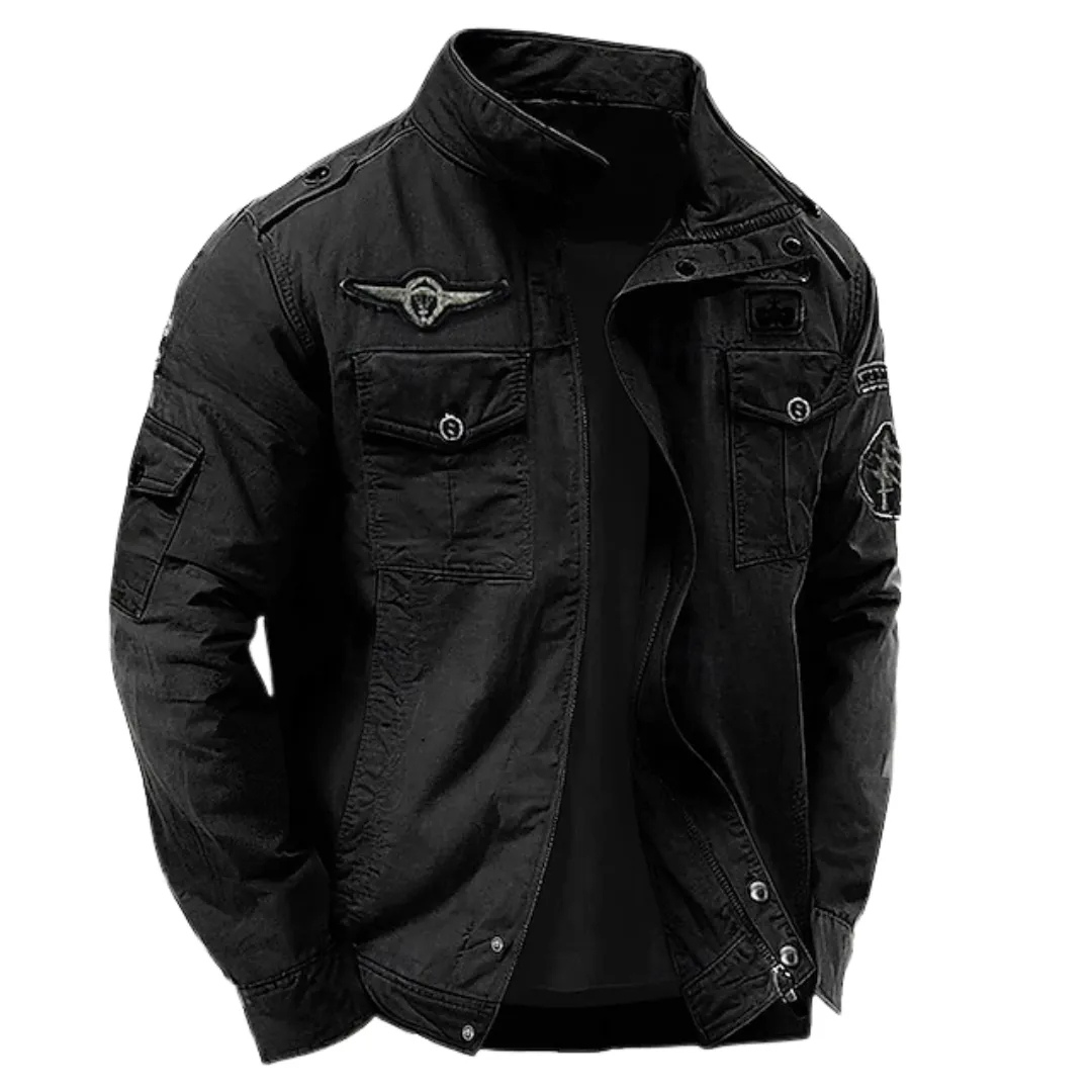 Damen Slim Fit Militärjacke Casual Modern