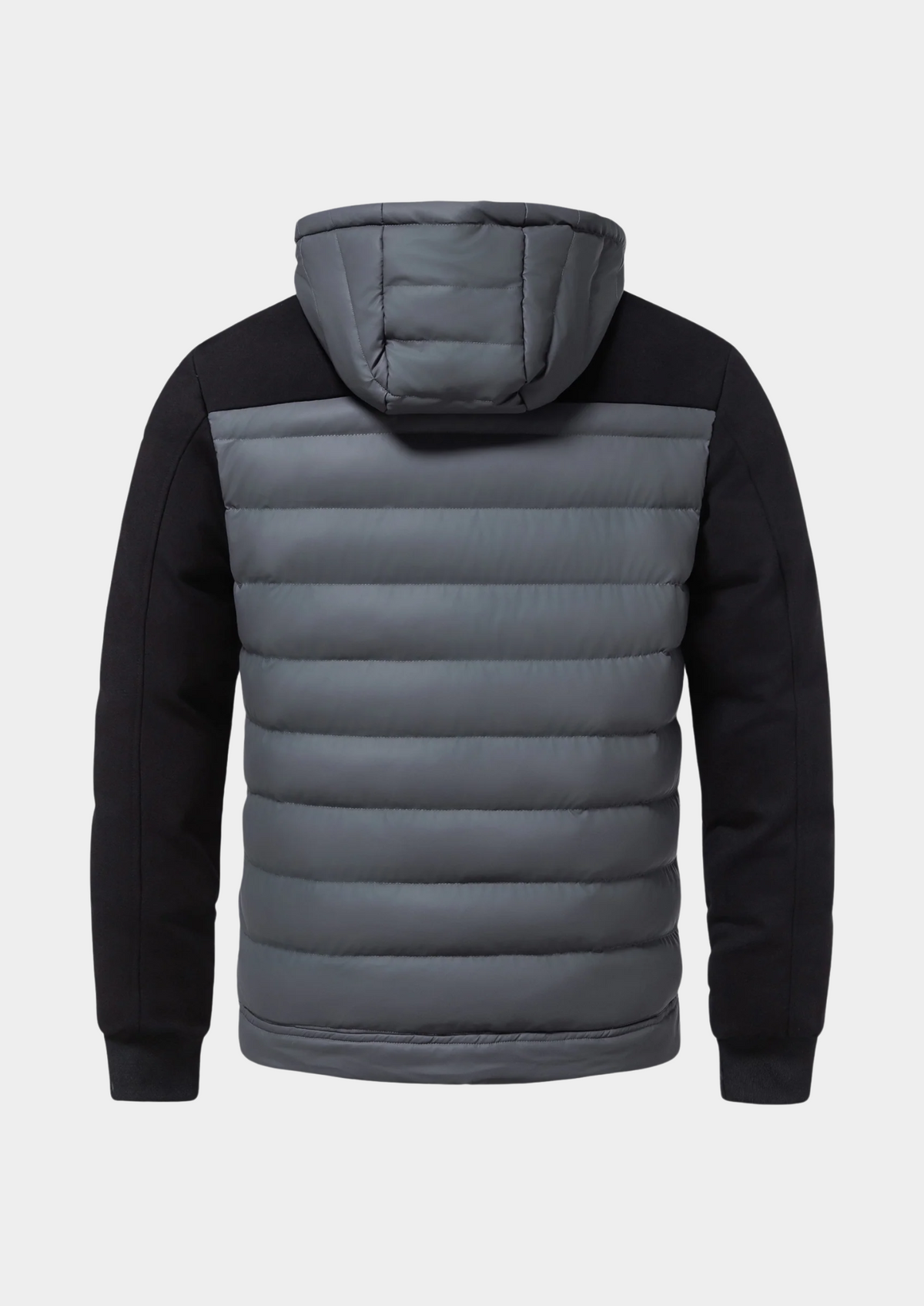Herren Jacke Slim Fit mit Reißverschluss und abnehmbarer Kapuze