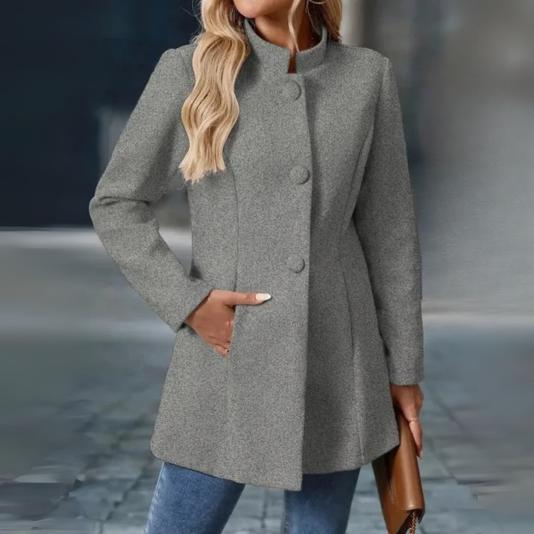 Damenjacke Slim Fit Freizeit Eleganter Schnitt