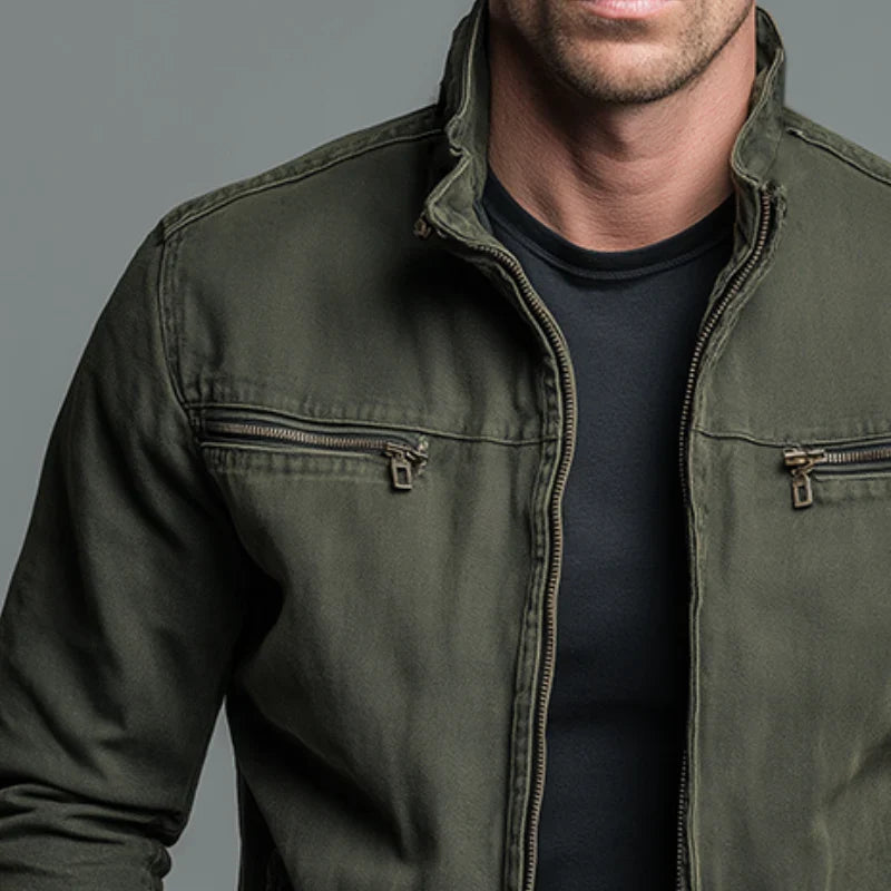 Freizeitjacke Herren Regular Fit Casual Elegant