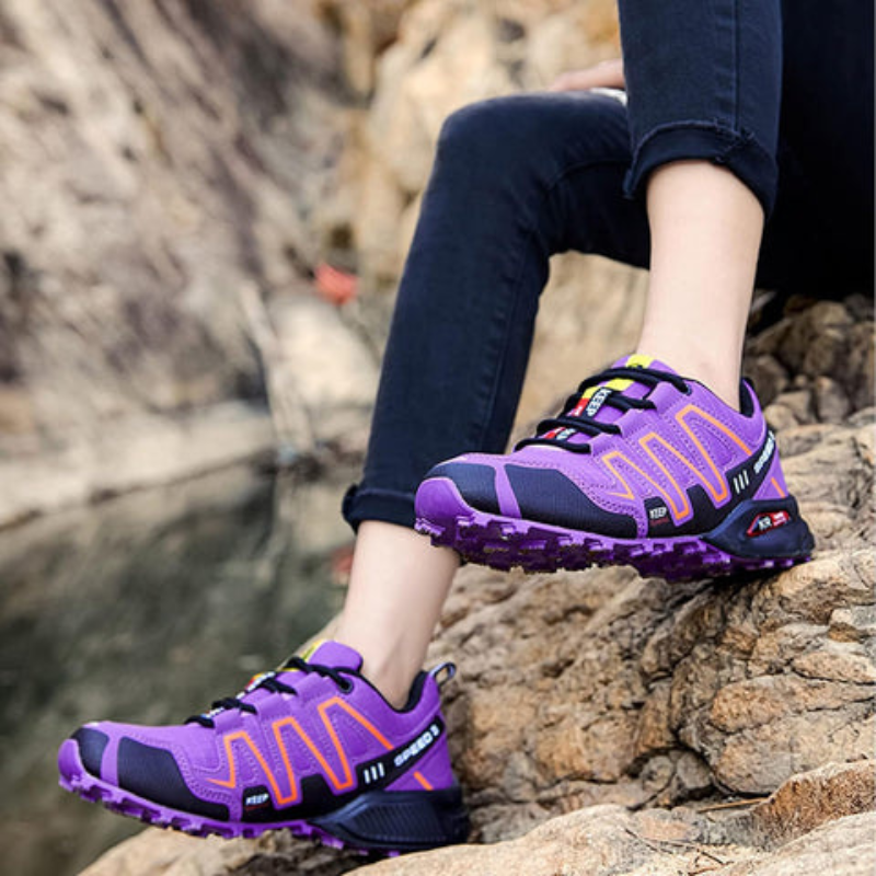 Wanderschuhe Damen Ergonomisch Freizeit Leicht Atmungsaktiv