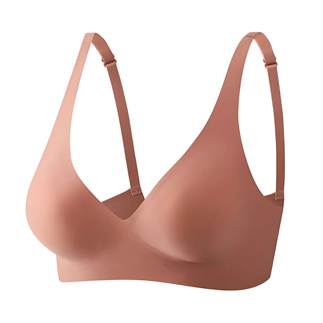 Damen BH Nahtlos Ohne Bügel Bequem Alltag