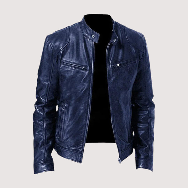 Lederjacke Damen Regular Fit Freizeit Elegant