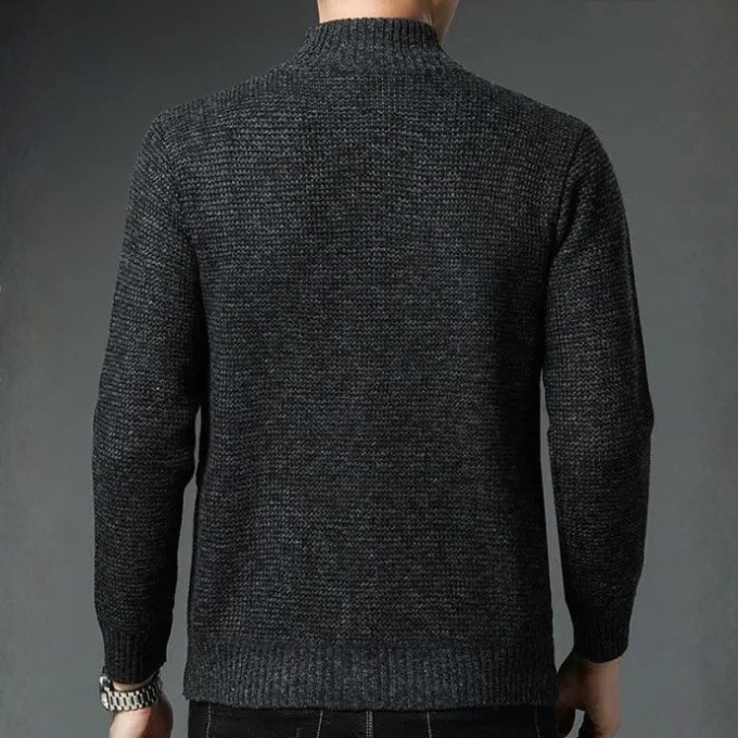 Herren Steppjacke Regular Fit mit durchgehendem Reißverschluss