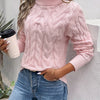 Damen Rollkragenpullover Slim Fit Freizeit Winter bequem elegant