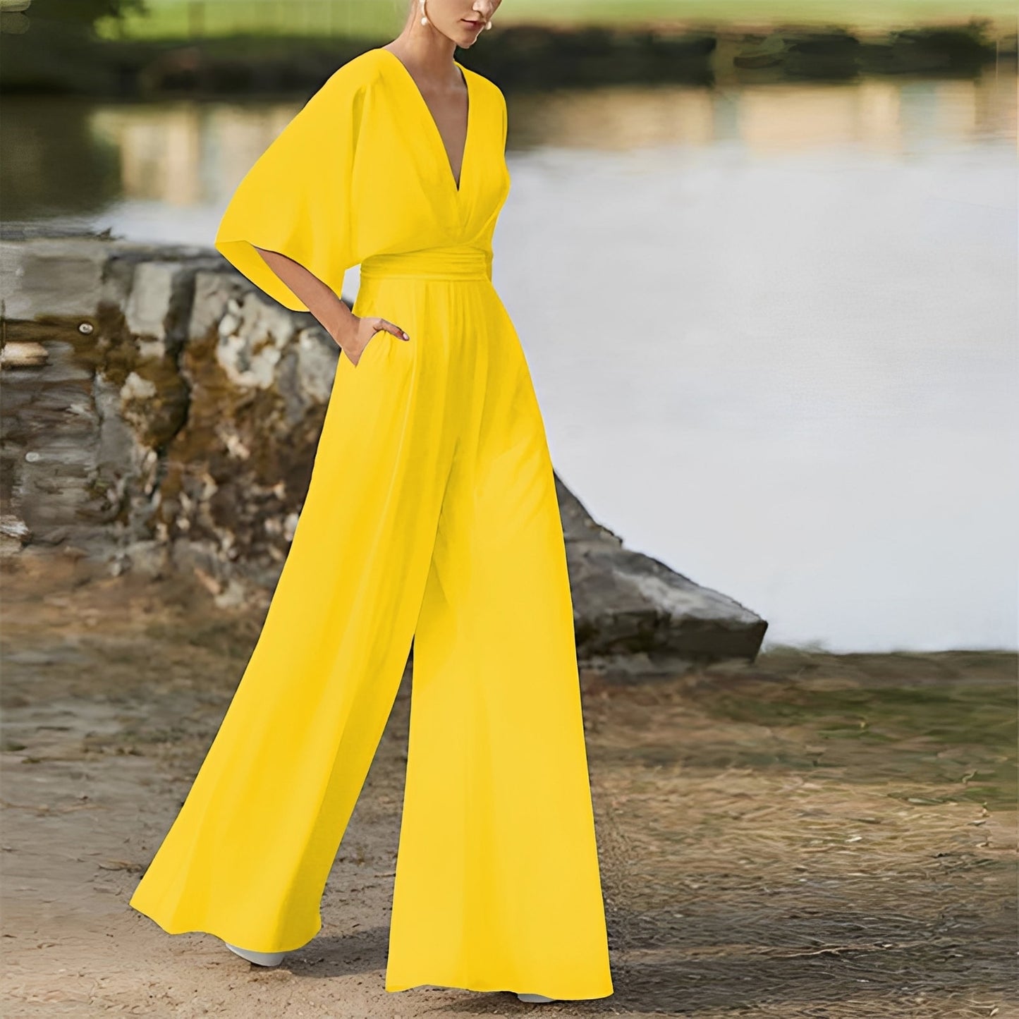 Damen Overall Regular Fit Elegant für Freizeit und Büro