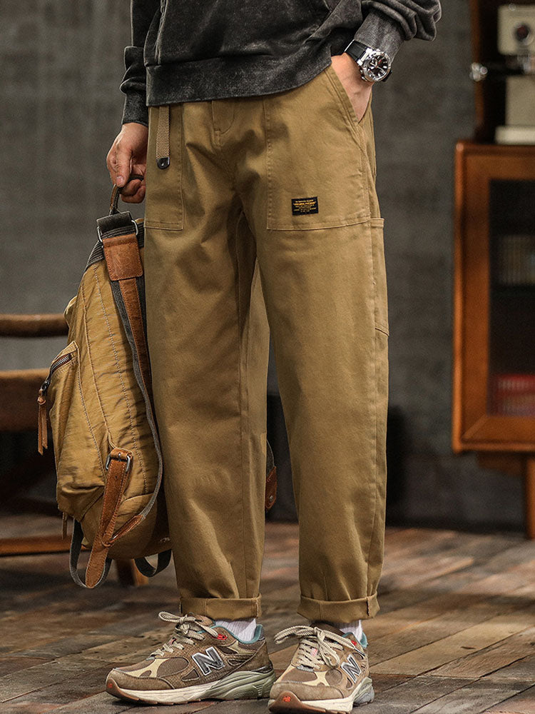 Herren Utility-Hose im Vintage-Stil