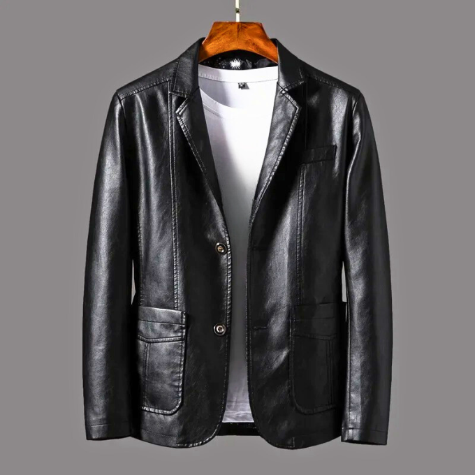 Damen Jacke Slim Fit mit Knopfverschluss und Reverskragen