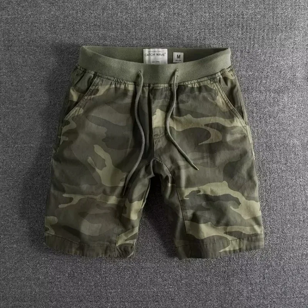 Damen Camo Shorts Athletisch Sportlich Casual Alltag Fitness