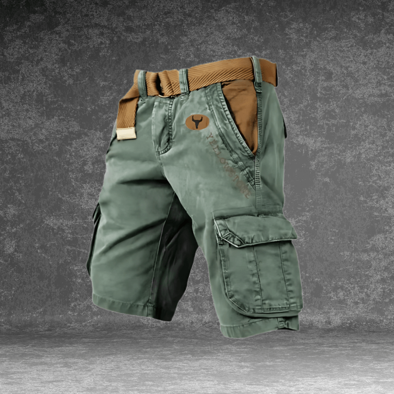 Cargo Shorts Herren Regular Fit Freizeit Sommer