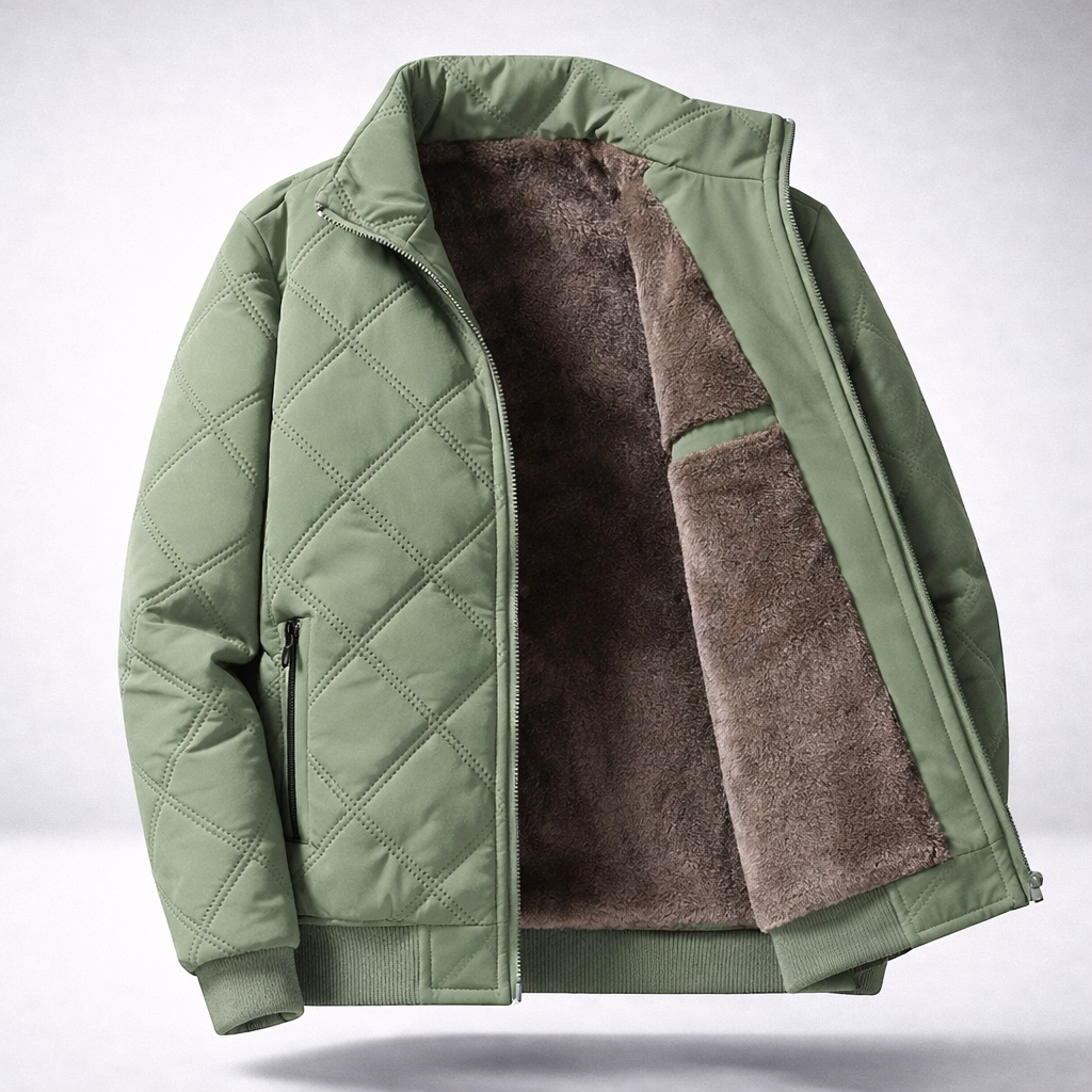 Damen Steppjacke Regular Fit mit Reißverschluss und gefüttertem Innenfutter