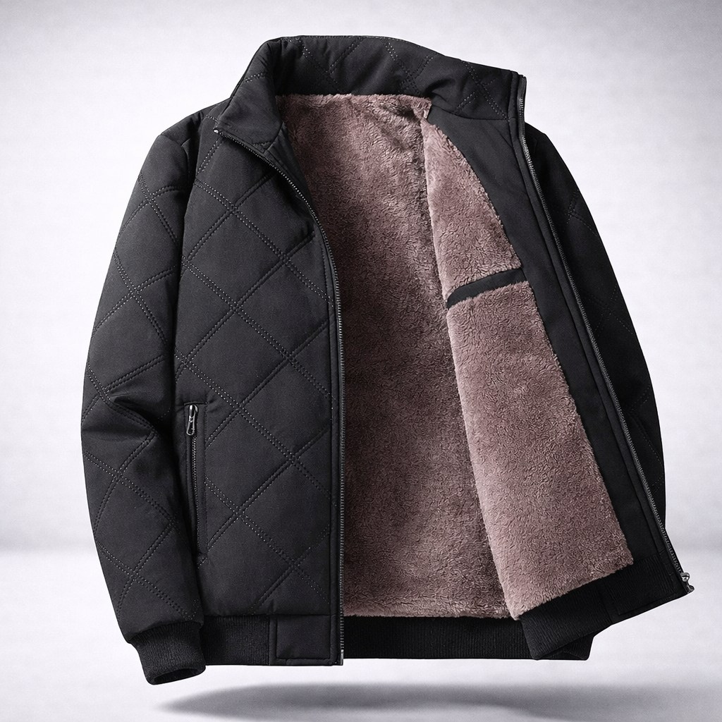Damen Steppjacke Regular Fit mit Reißverschluss und gefüttertem Innenfutter