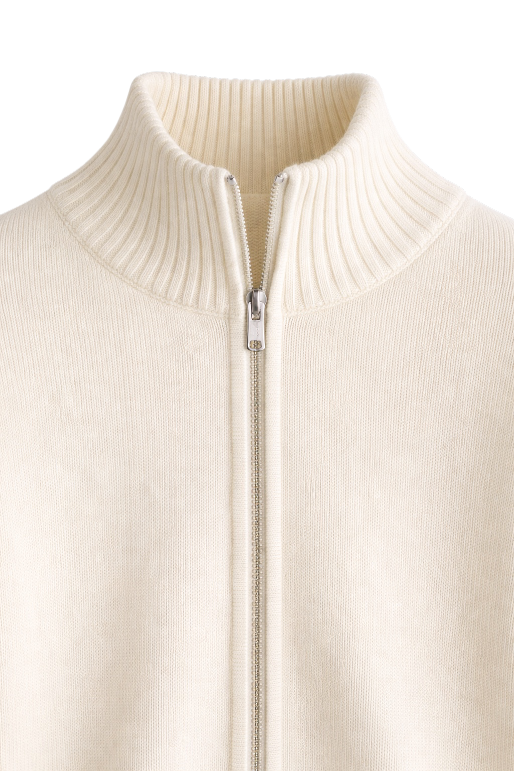 Damen Strickjacke Slim Fit mit Reißverschluss und Seitentaschen
