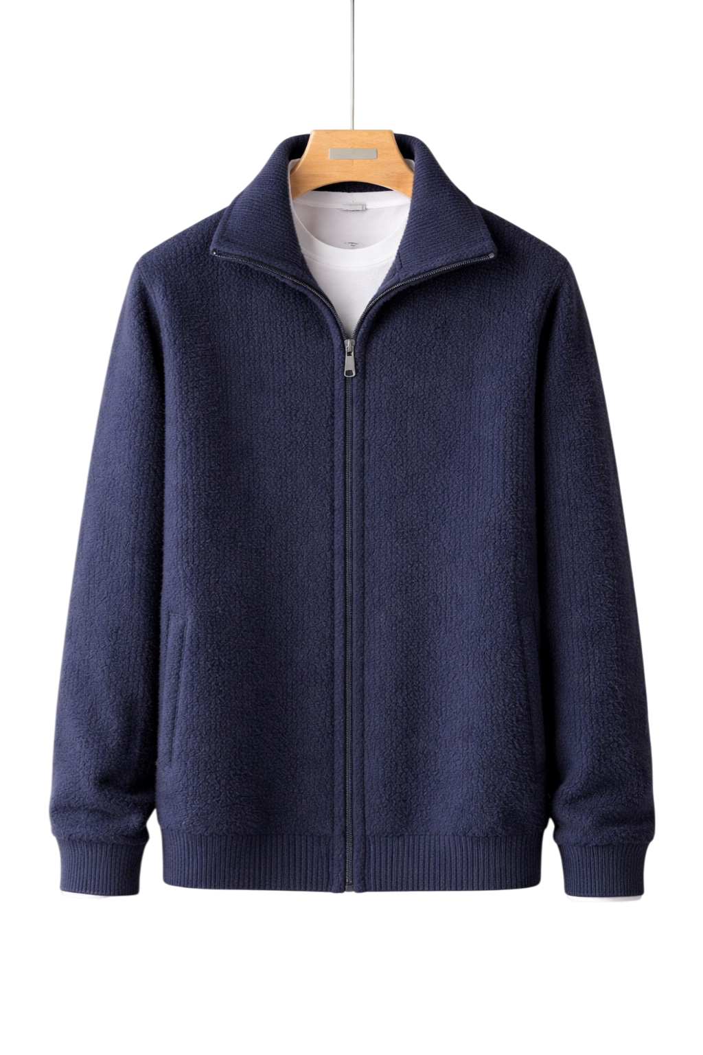 Damen Zip-Jacke Relaxed Fit mit Seitentaschen