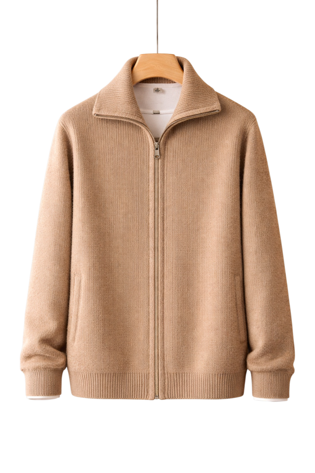 Damen Zip-Jacke Relaxed Fit mit Seitentaschen