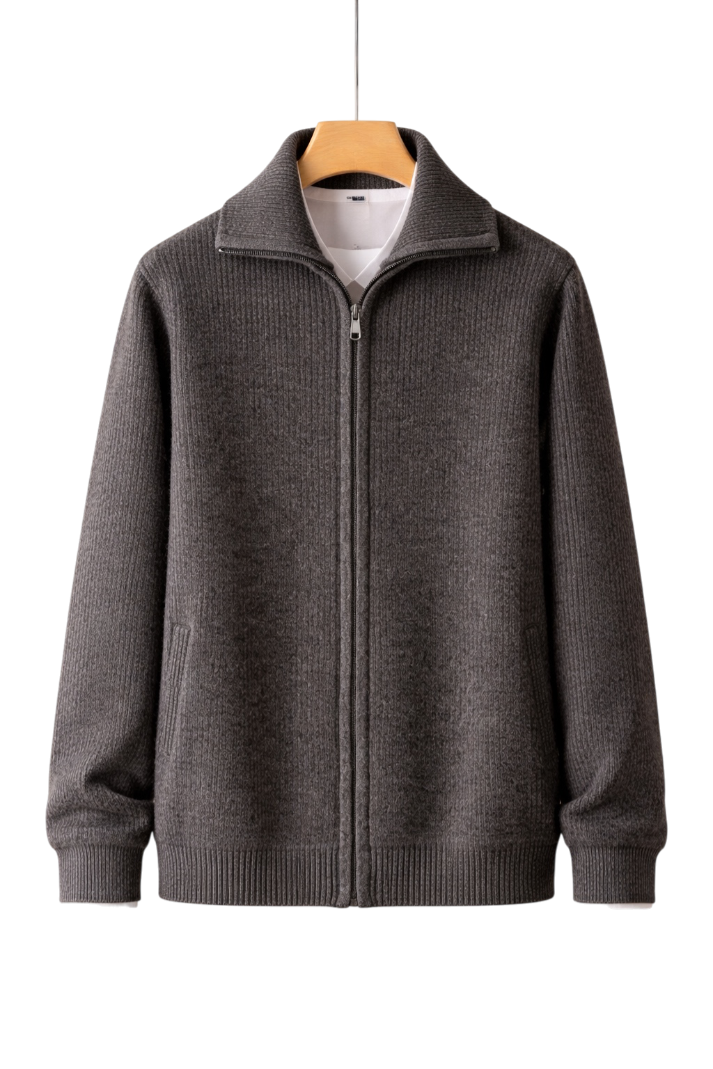 Damen Zip-Jacke Relaxed Fit mit Seitentaschen