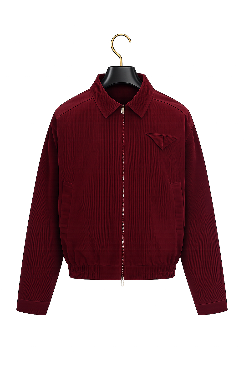 Damen Jacke Regular Fit mit durchgehendem Reißverschluss und Seitentaschen