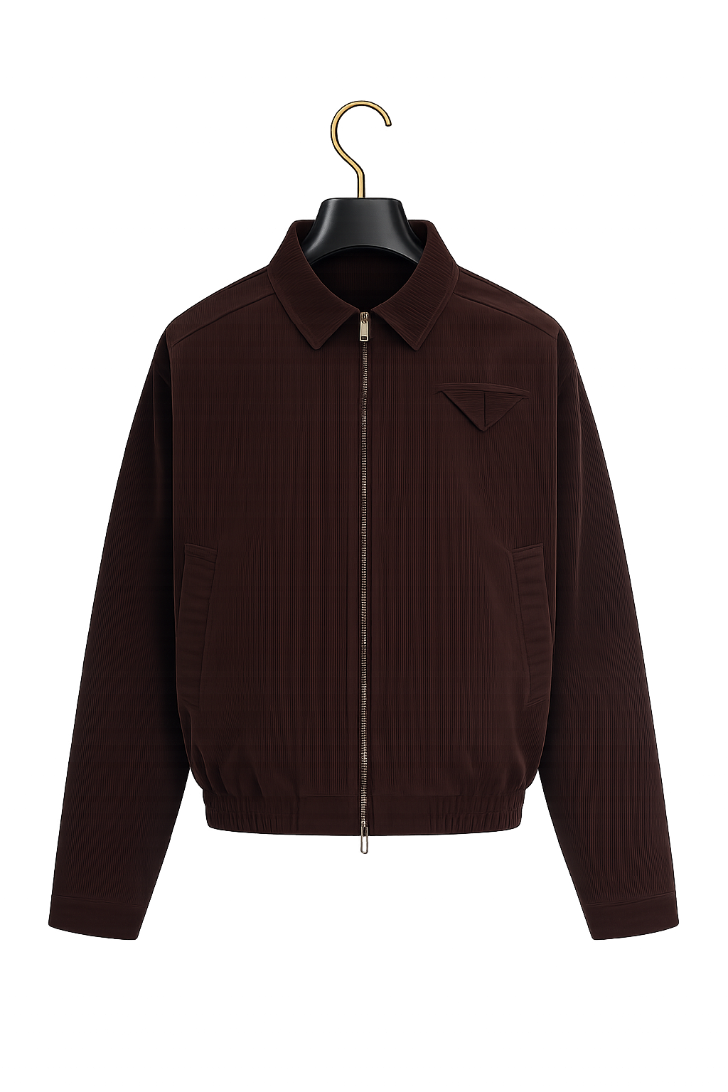 Damen Jacke Regular Fit mit durchgehendem Reißverschluss und Seitentaschen