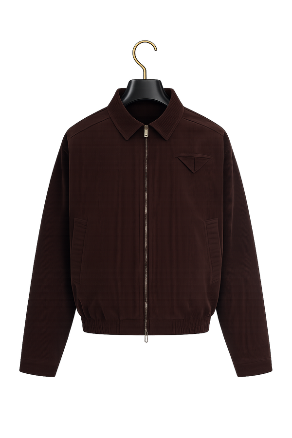 Damen Jacke Regular Fit mit durchgehendem Reißverschluss und Seitentaschen