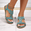 Damen Boho Sandalen  Komfort Freizeit