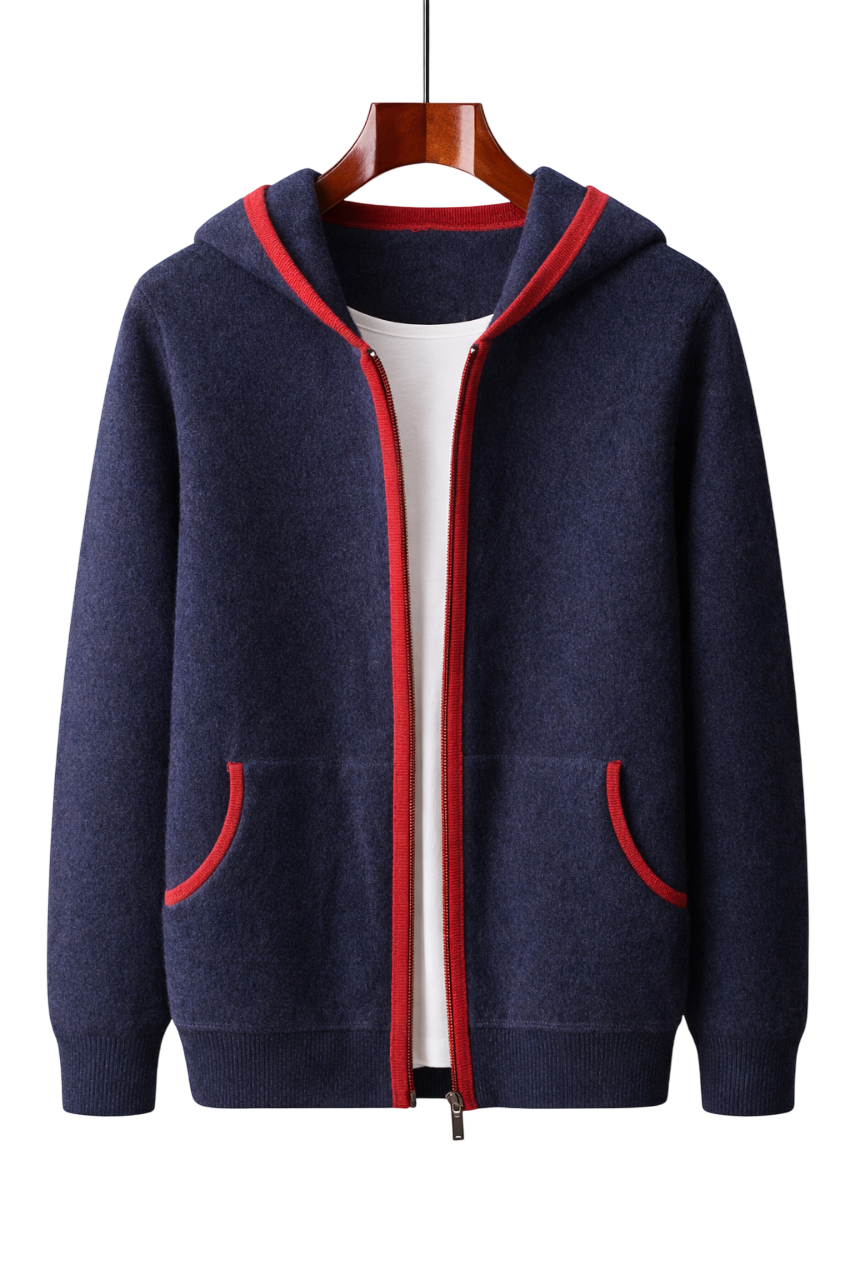 Damen Kapuzenjacke Relaxed Fit mit durchgehendem Reißverschluss und Seitentaschen