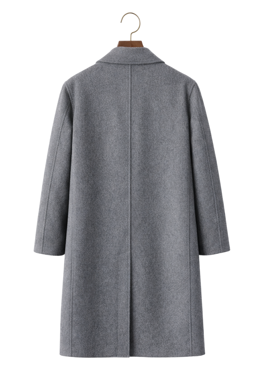Damen Mantel Regular Fit mit Reißverschluss und gefüttertem Innenfutter