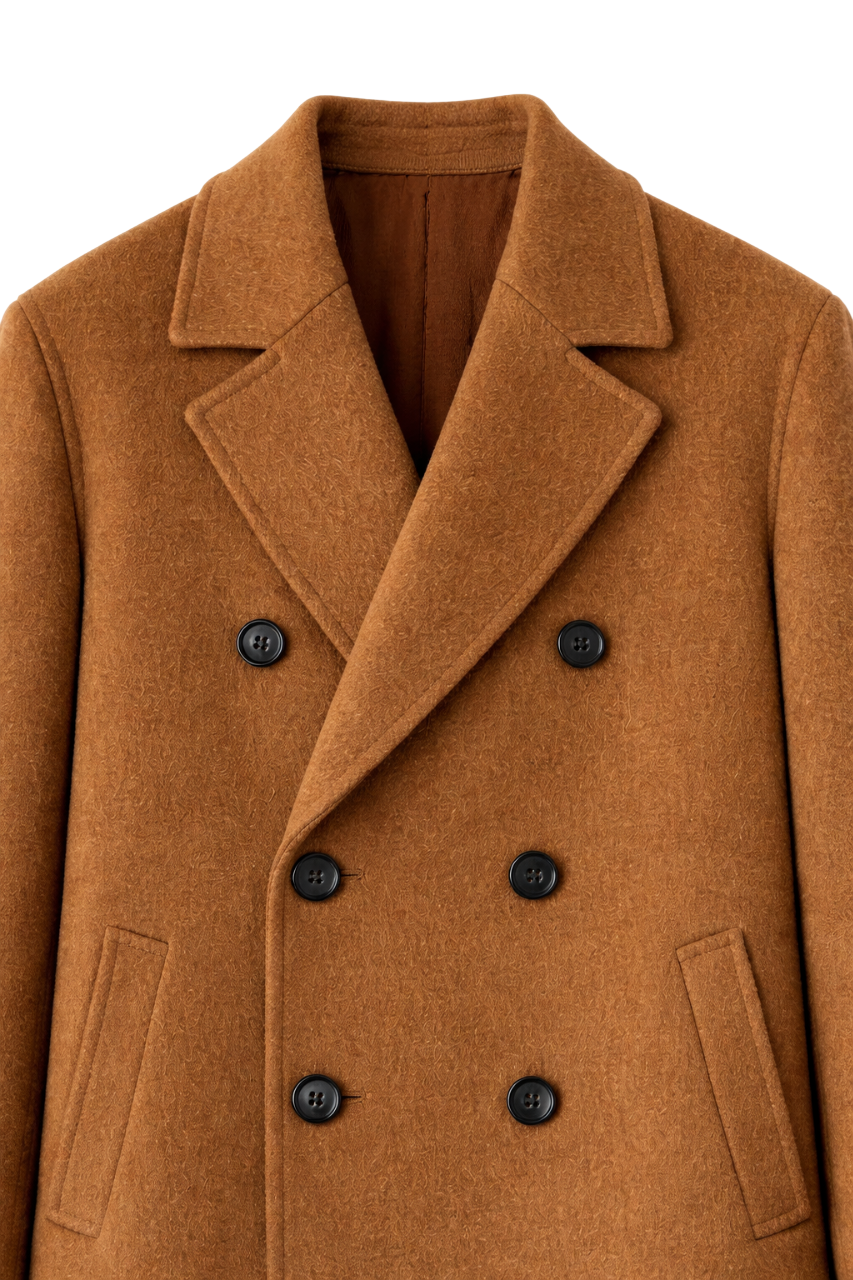 Damen Mantel Regular Fit mit Reißverschluss und gefüttertem Innenfutter