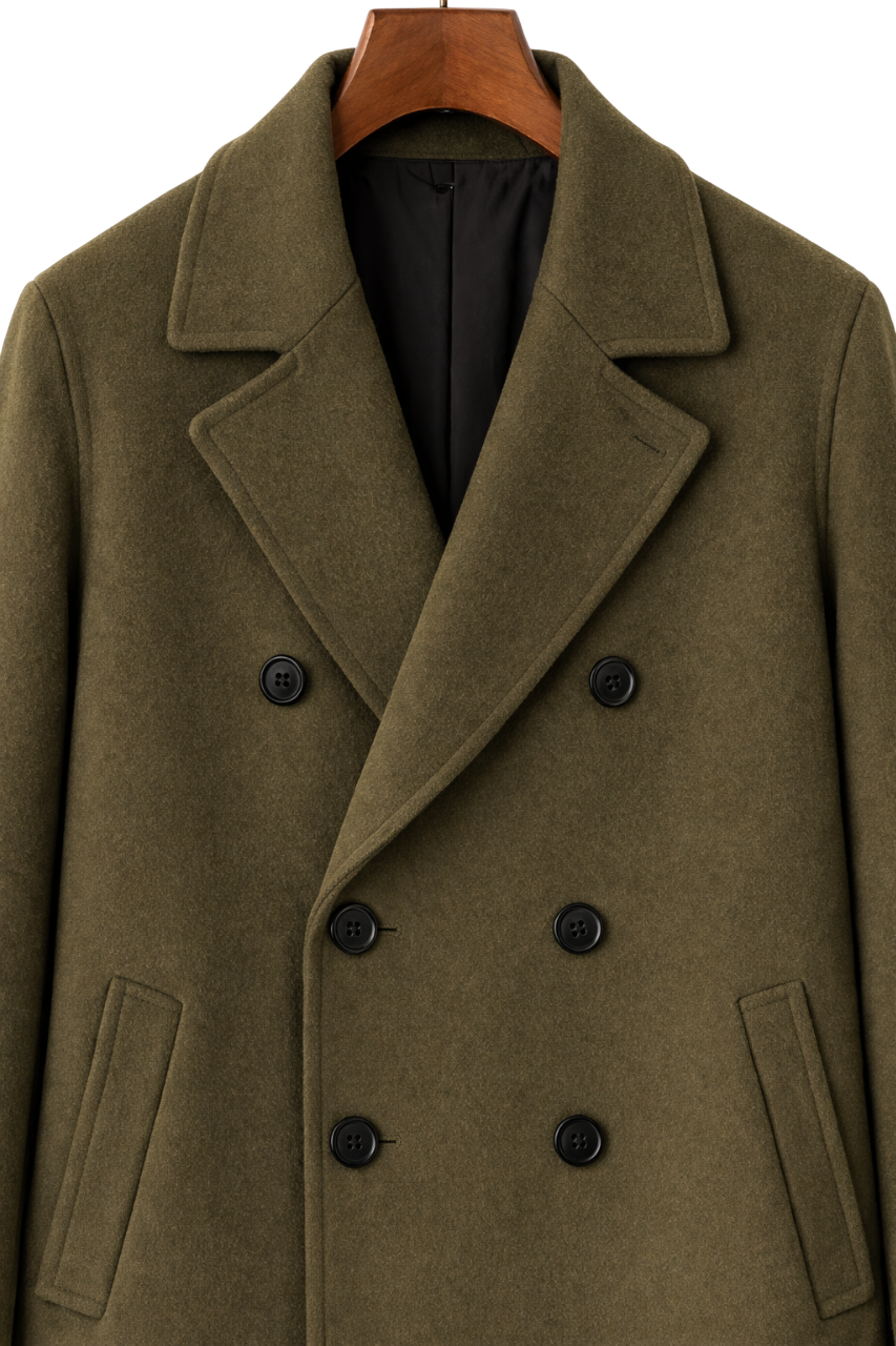 Damen Mantel Regular Fit mit Reißverschluss und gefüttertem Innenfutter