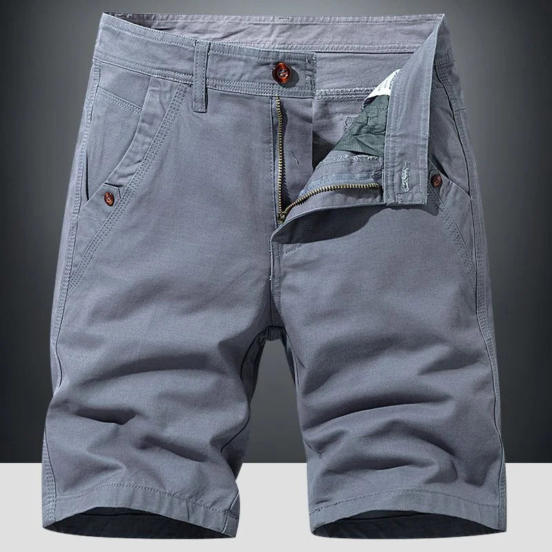 Chino Shorts Herren Regular Fit Freizeit Sommer