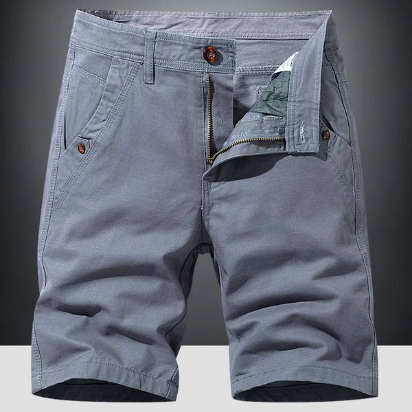 Chino Shorts Herren Regular Fit Freizeit Sommer