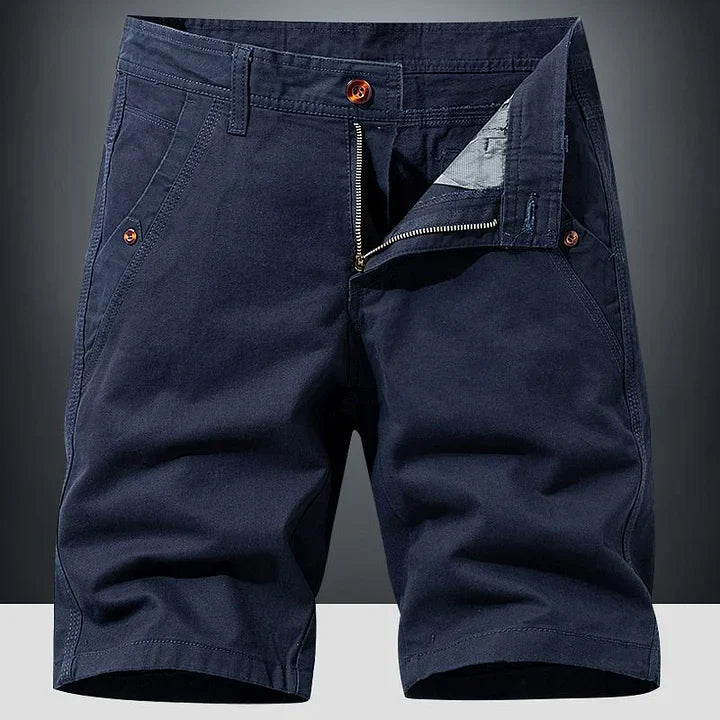 Chino Shorts Herren Regular Fit Freizeit Sommer