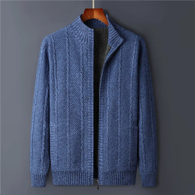 Damen Zip-Jacke Regular Fit mit Rippbündchen