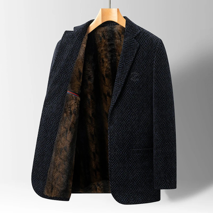 Damen Mantel Regular Fit mit Stehkragen und gefüttertem Innenfutter