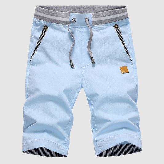 Herren Shorts Relaxed Fit Freizeit mit elastischem Bund und Seitentaschen