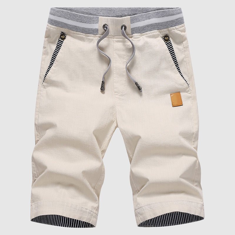 Herren Shorts Relaxed Fit Freizeit mit elastischem Bund und Seitentaschen