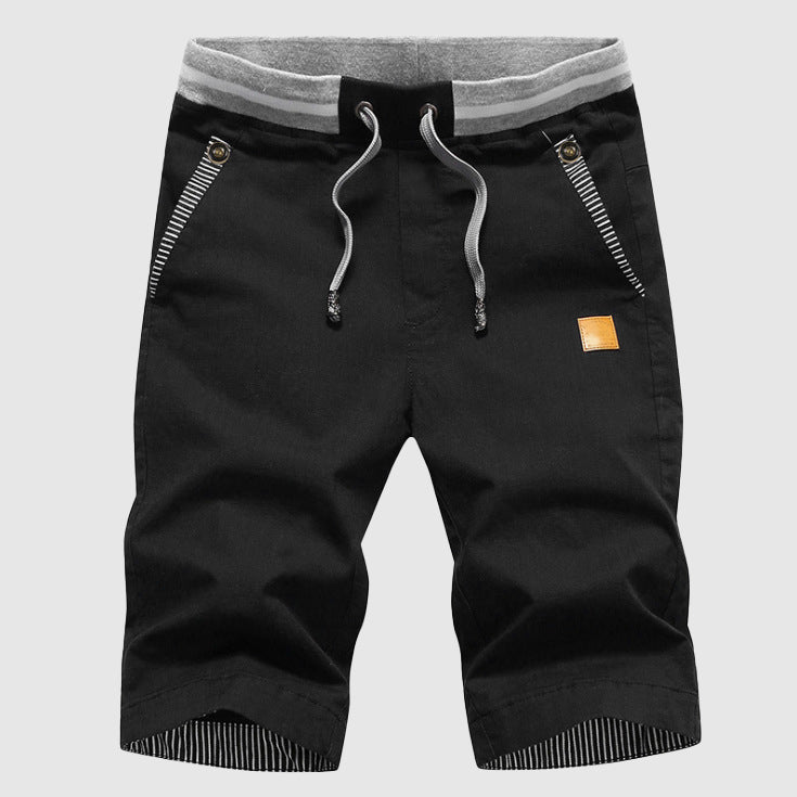 Herren Shorts Relaxed Fit Freizeit mit elastischem Bund und Seitentaschen