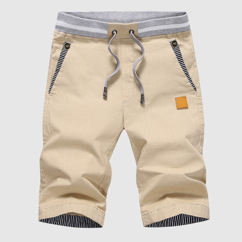 Herren Shorts Relaxed Fit Freizeit mit elastischem Bund und Seitentaschen