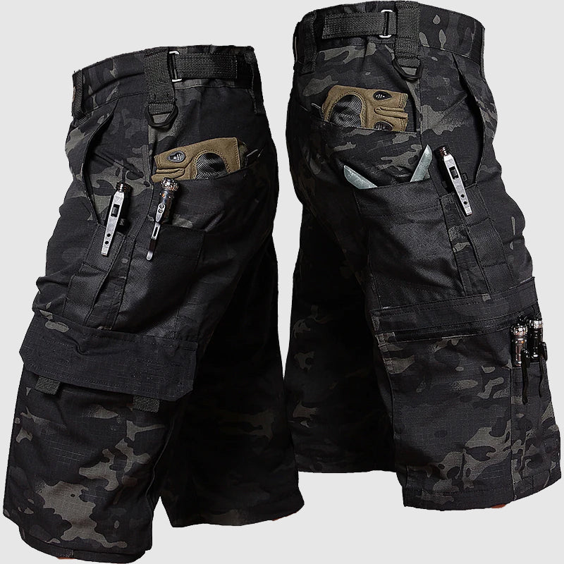 Herren Shorts Relaxed Fit Freizeit mit vielseitigen Taschen Sommer