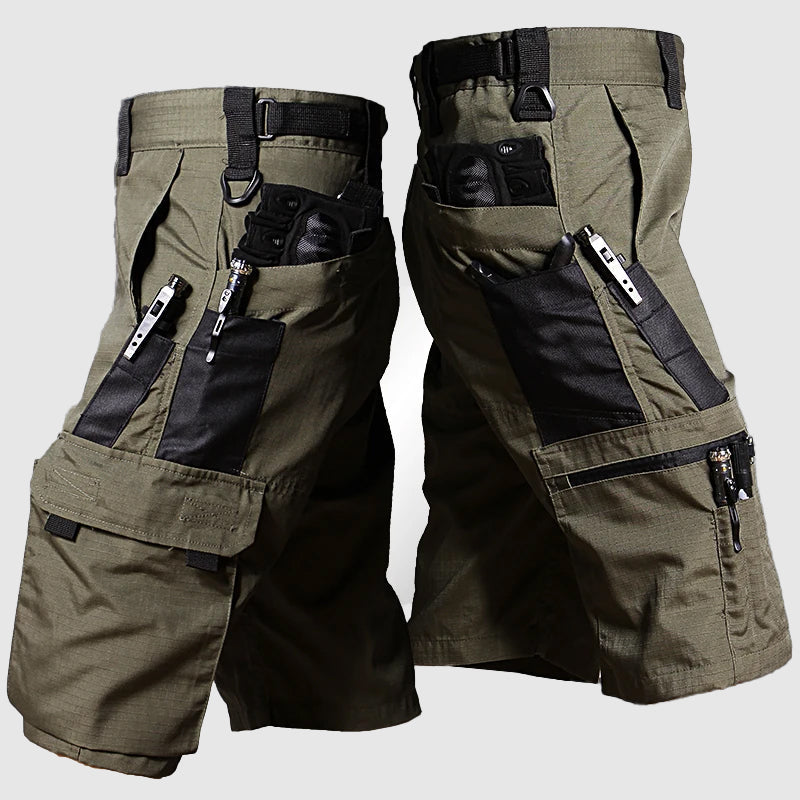 Herren Shorts Relaxed Fit Freizeit mit vielseitigen Taschen Sommer