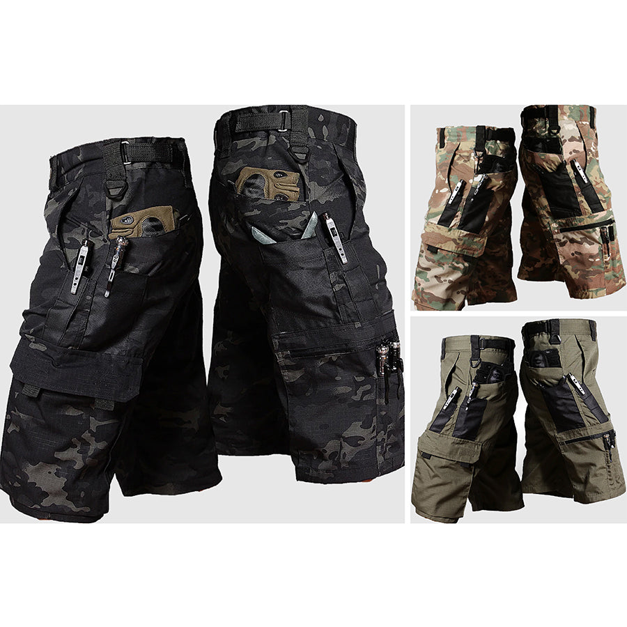 Herren Shorts Relaxed Fit Freizeit mit vielseitigen Taschen Sommer